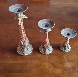 Giraffe Candle Holders